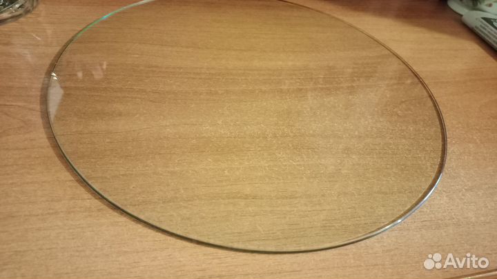 Ящик для мелочей, круглое ударопрочное стекло