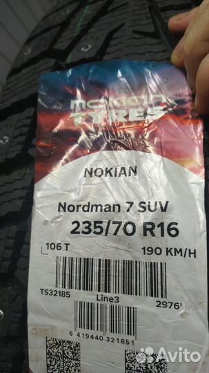 Nokian Tyres Nordman 7 SUV 235/70 R16 106T