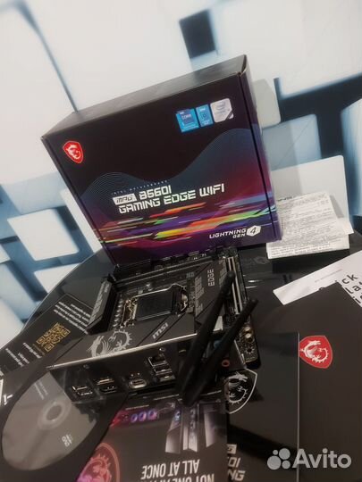 MSI MPG B560I gaming edge wifi (гарантия DNS)