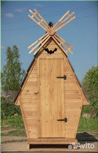 Уличный туалет с установкой Б303