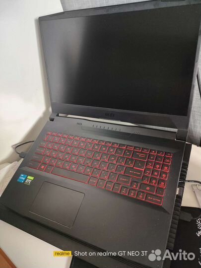 Ноутбук MSI GF66 Katana