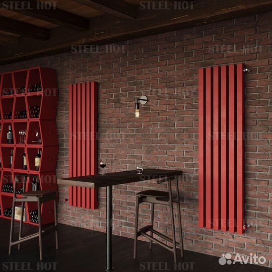 Вертикальный дизайн радиатор Steel-Hot от производ