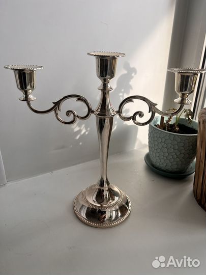 Канделябр подсвечник на 3 свечи