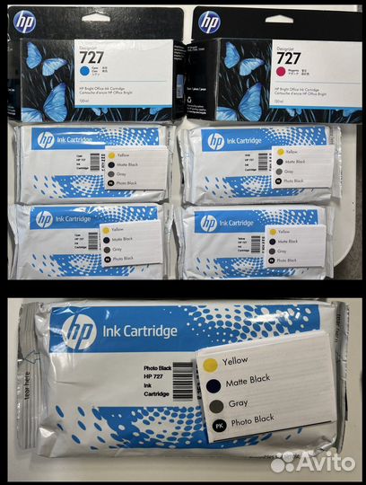 Картридж hp designjet 727 плоттер