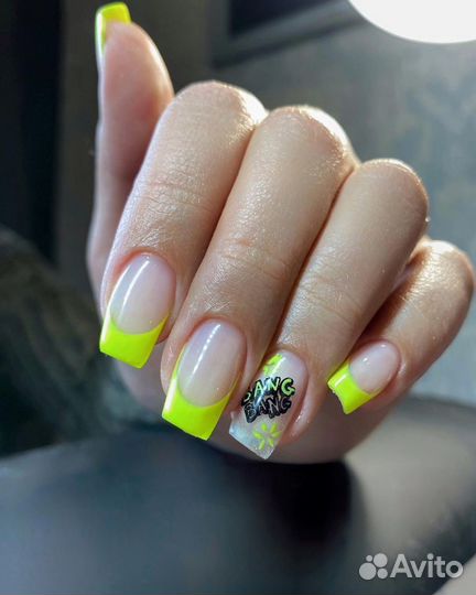 Маникюр, гель-лак, наращивание ногтей, педикюр