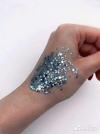 Блестки / глиттеры для лица, тела и волос