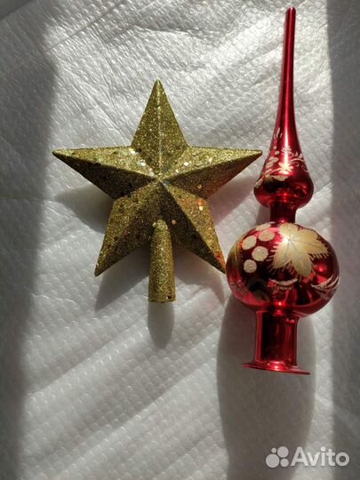 Ёлочные игрушки (СССР и современные) и статуэтки