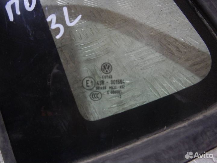 Стекло кузовное глухое левое, Volkswagen (Фольксва