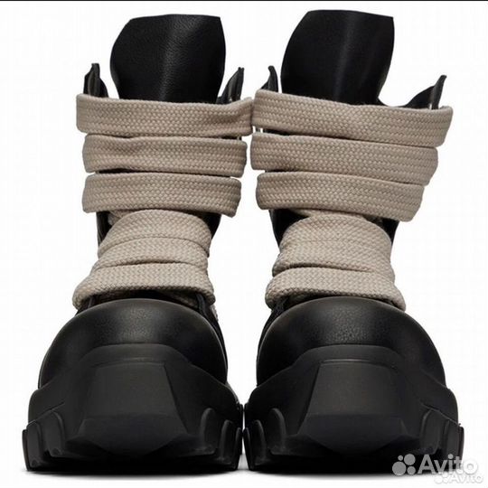 Rick owens bozo tractor jumbo lace