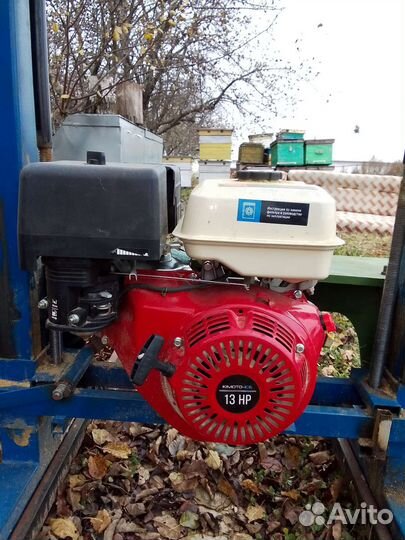 Ленточная пилорама бензиновая 13 лош/с