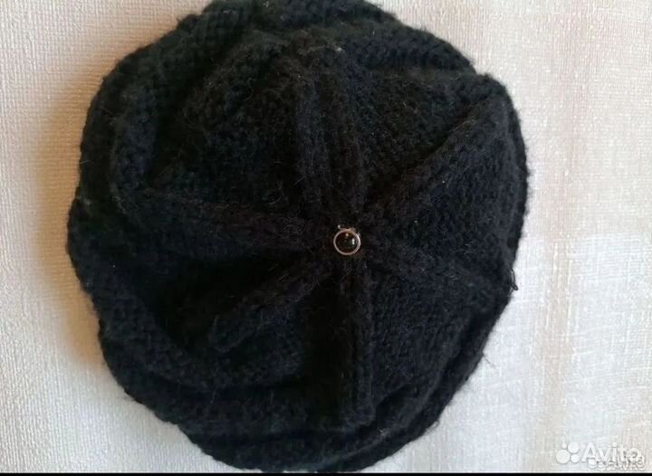 Шапка Женская Полушерсть Двойная