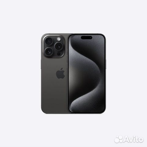 iPhone 15 pro 128 black titanium nano-sim объявление продам