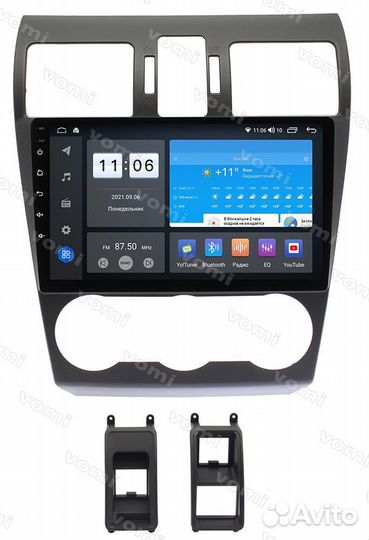 Магнитола Андроид ZX 6/128GB Subaru Forester 4 дор