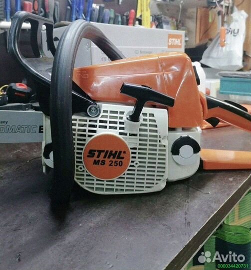Новая бензопила stihl MS 250 (Арт.98504)