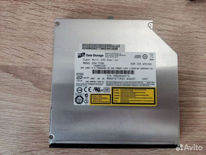 DVD-RW привод GSA-T20N