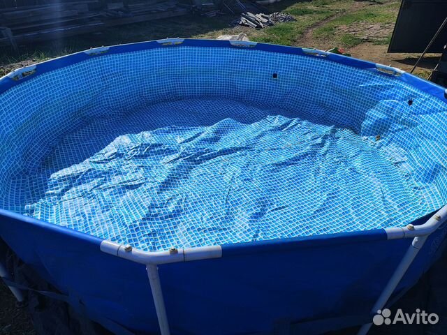 Каркасный бассейн бу купить в Улан-Удэ | Хобби и отдых | Авито