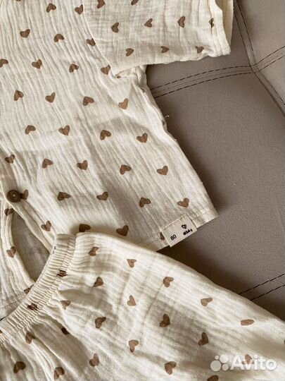 Детская муслиновая пижама