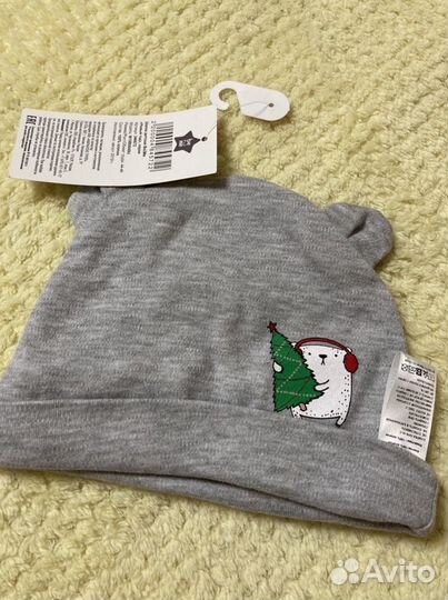 Шапочка для мальчика новый год