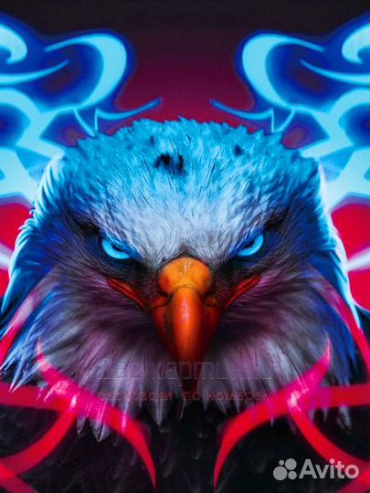 Алмазная мозаика 40x50 Грозный