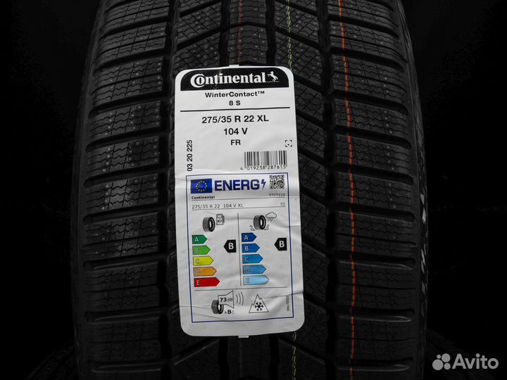 Continental WinterContact 8S 315/30 R22 и 275/35 R22 114V