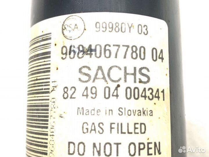 Стойка подвески передняя правая Peugeot Partner