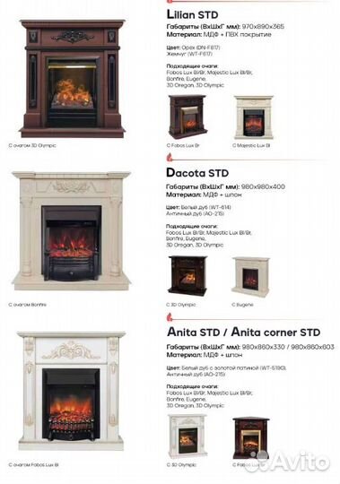 Электрокамин камин электрический