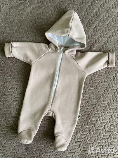 Комбинезон флисовый для новорожденного