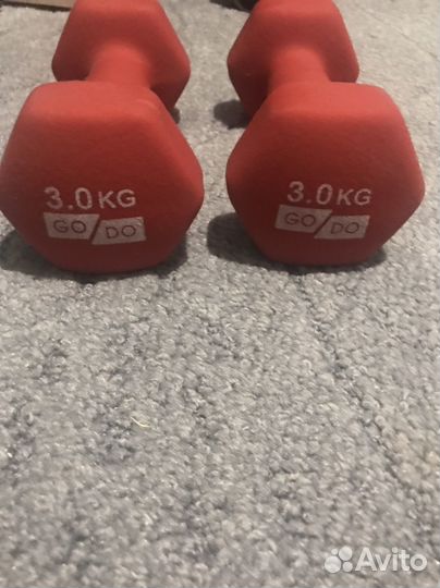 Гантели 3 кг Go Do