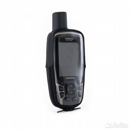Garmin gpsmap 65 чехол кожаный, с зажимом (02-126)