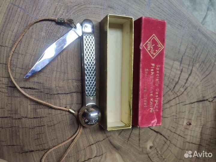 Старинный нож рыбака Puma Solingen