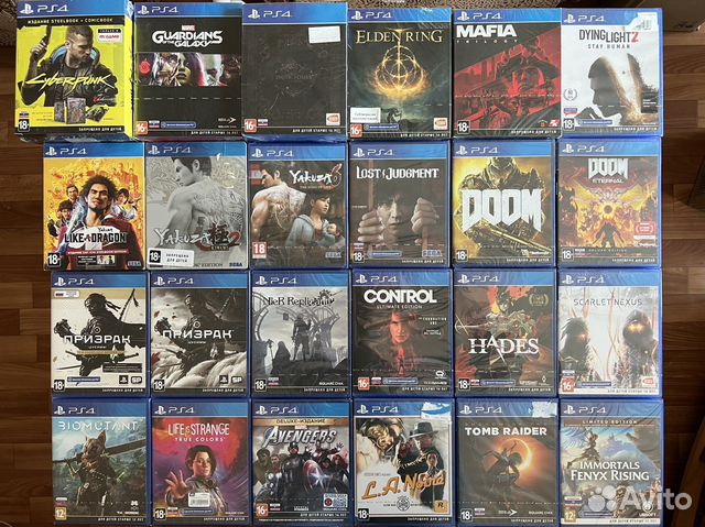 Диски/Игры для PS4