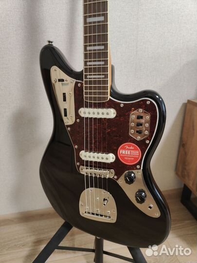 Новый Fender Squier Classic Vibe '70s Jaguar Black