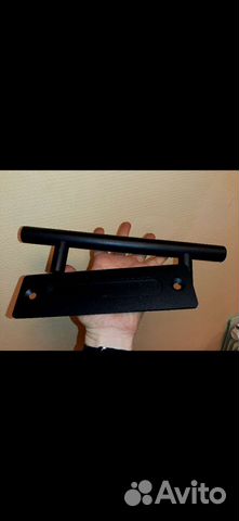 Дверная ручка черная