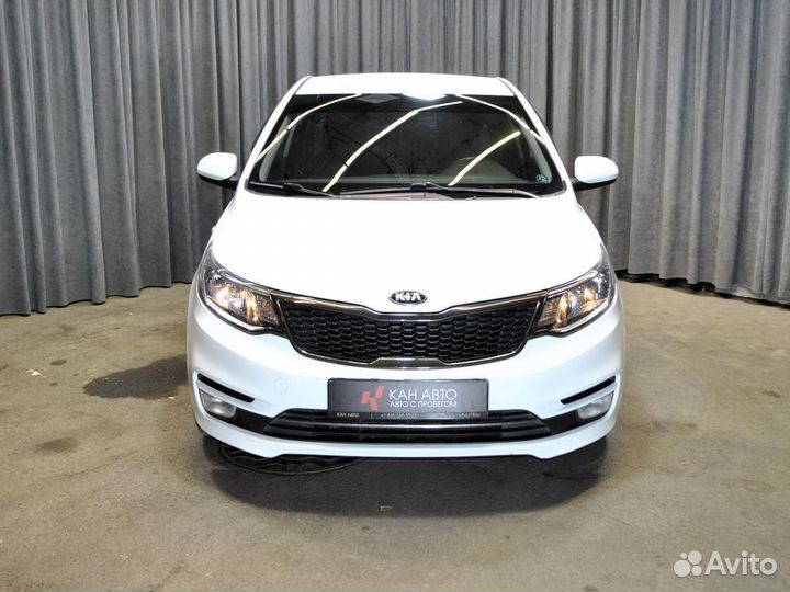 Kia Rio 1.4 МТ, 2016, 126 643 км