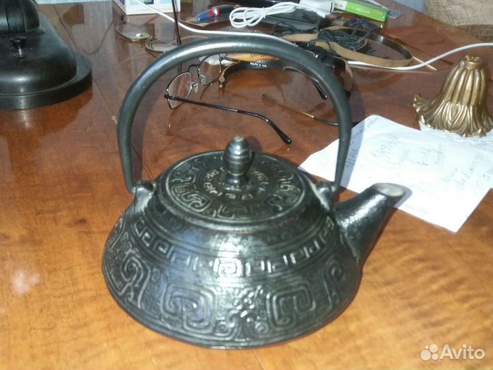 Заварочный чайник чугунный. Японский