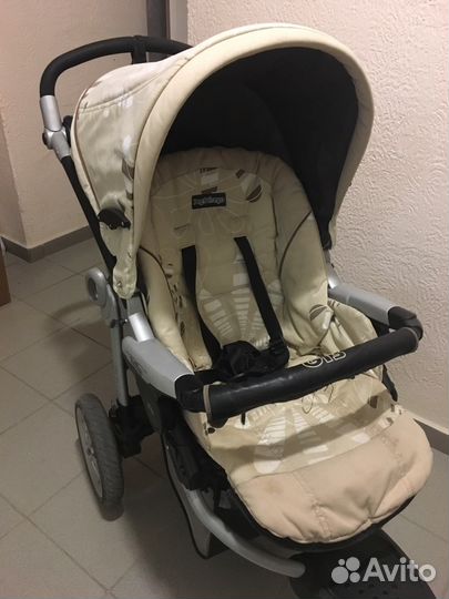 Коляска 3 в 1 (пег перего- люлька, прогулочная, ав