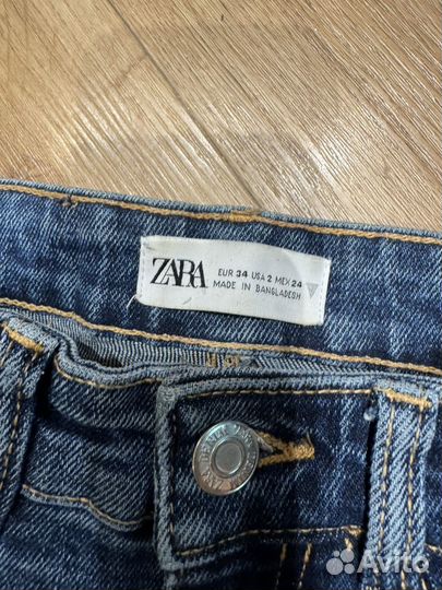 Джинсы женские zara 34