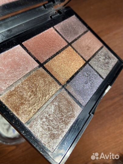 Тени gosh металлик, палетка