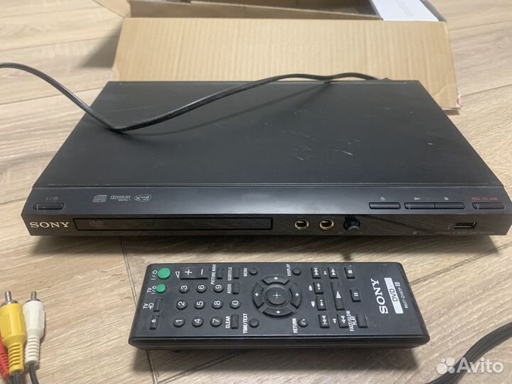 Dvd плеер sony dvp-sr550k