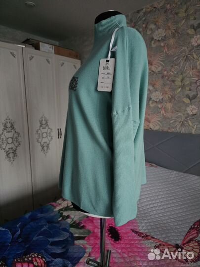 Свитер женский, в составе кашемир и шерсть