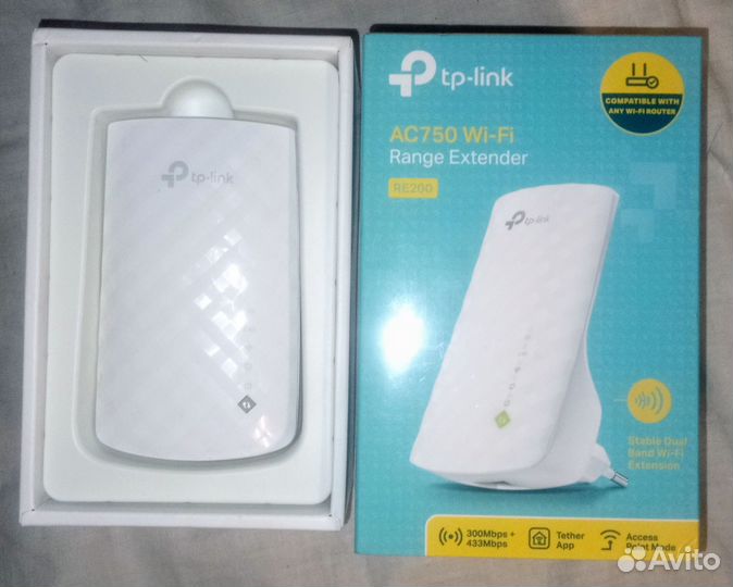 Усилитель WiFi сигнала TP-link RE200