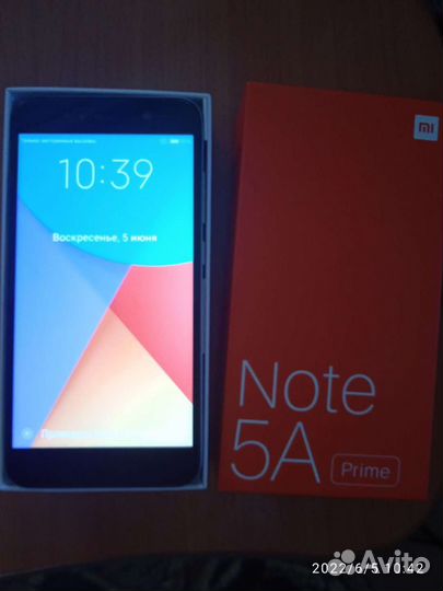 Xiaomi Redmi Note 5A Prime, 3/32 ГБ