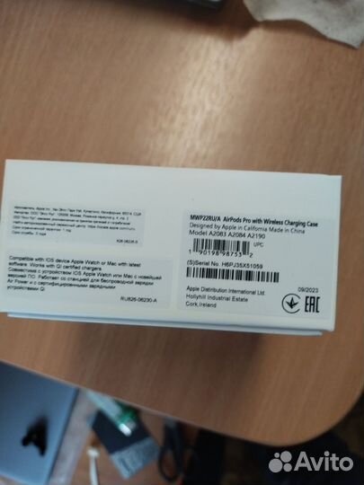 Беспроводные наушники apple airpods pro