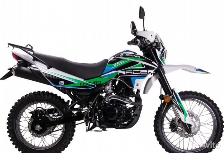 Мотоцикл racer RC250GY-C2 panther(голубой)