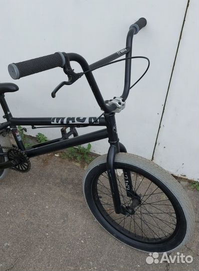 Трековой велосипед BMX tech team Mack 20 черный