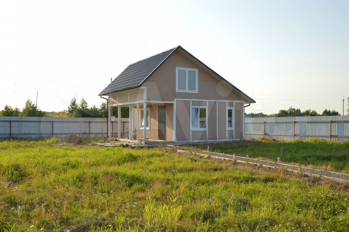 Дом 52,2 м² на участке 15 сот.