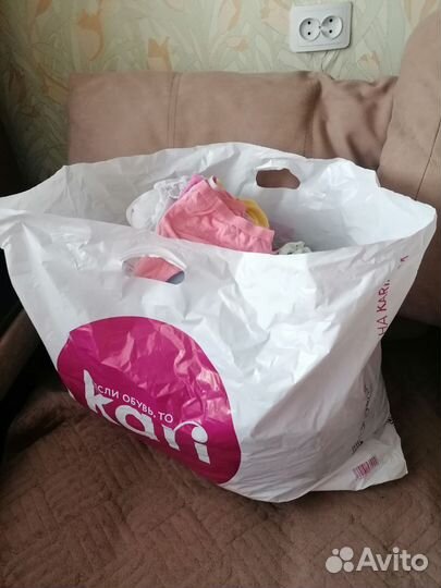 Вещи пакетом для девочки 110-122