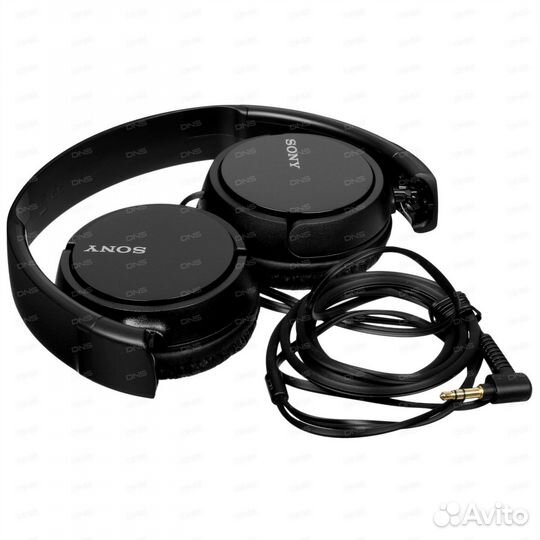 Проводные наушники Sony MDR-ZX110B черный