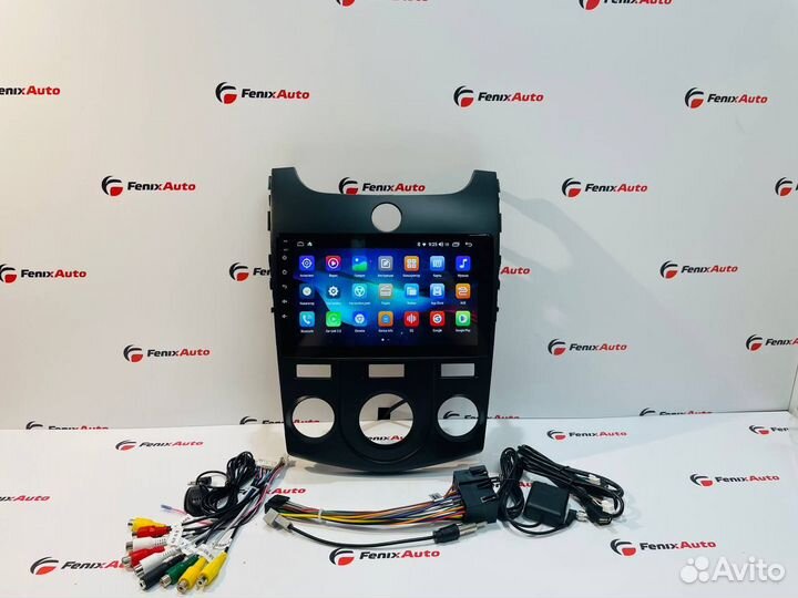 Магнитола Kia Cerato 2 кондиционер Android 2-32 Гб