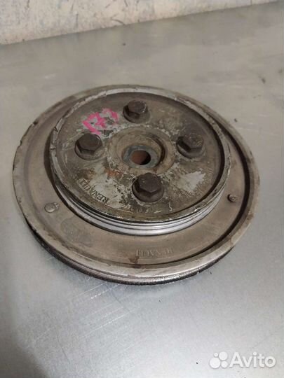 Шкиф коленвала K7M logan megane